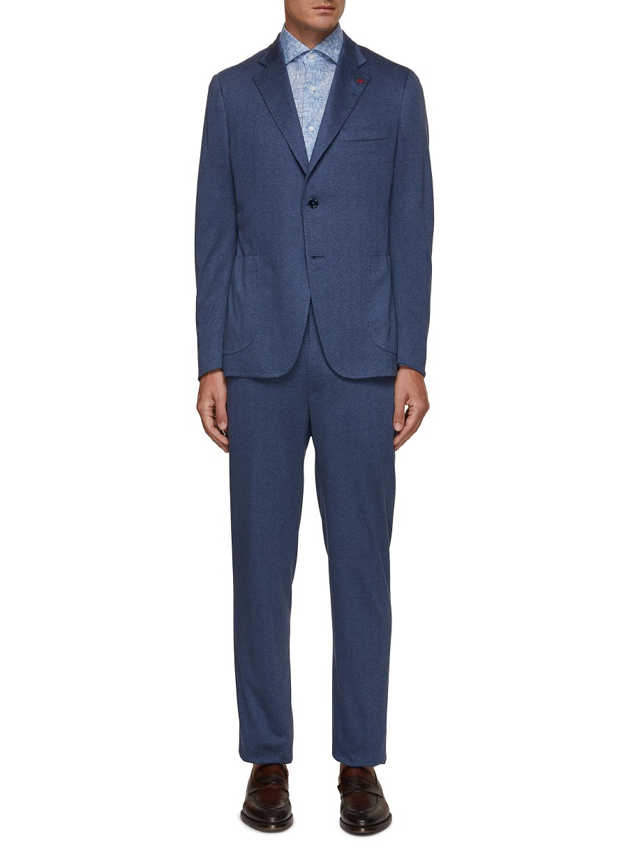 Men ISAIA Suits | Single Breasted Jersey Suit