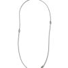 Women JOHN HARDY Fine Jewellery | Love Knot Sterling Silver Twisted Chain Necklace — Size 36