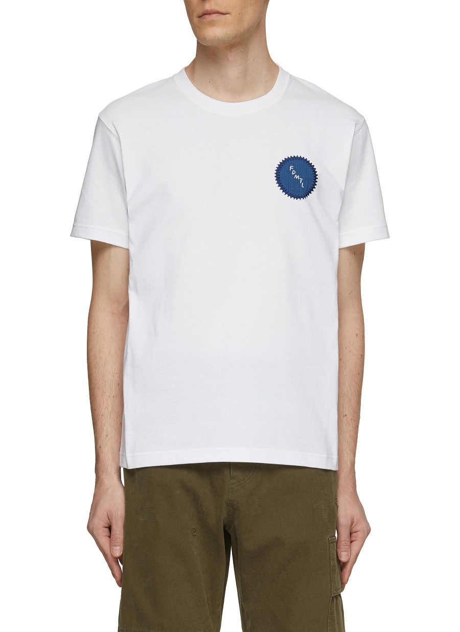 Men FDMTL T-Shirts | Stitched Logo Patch T-Shirt