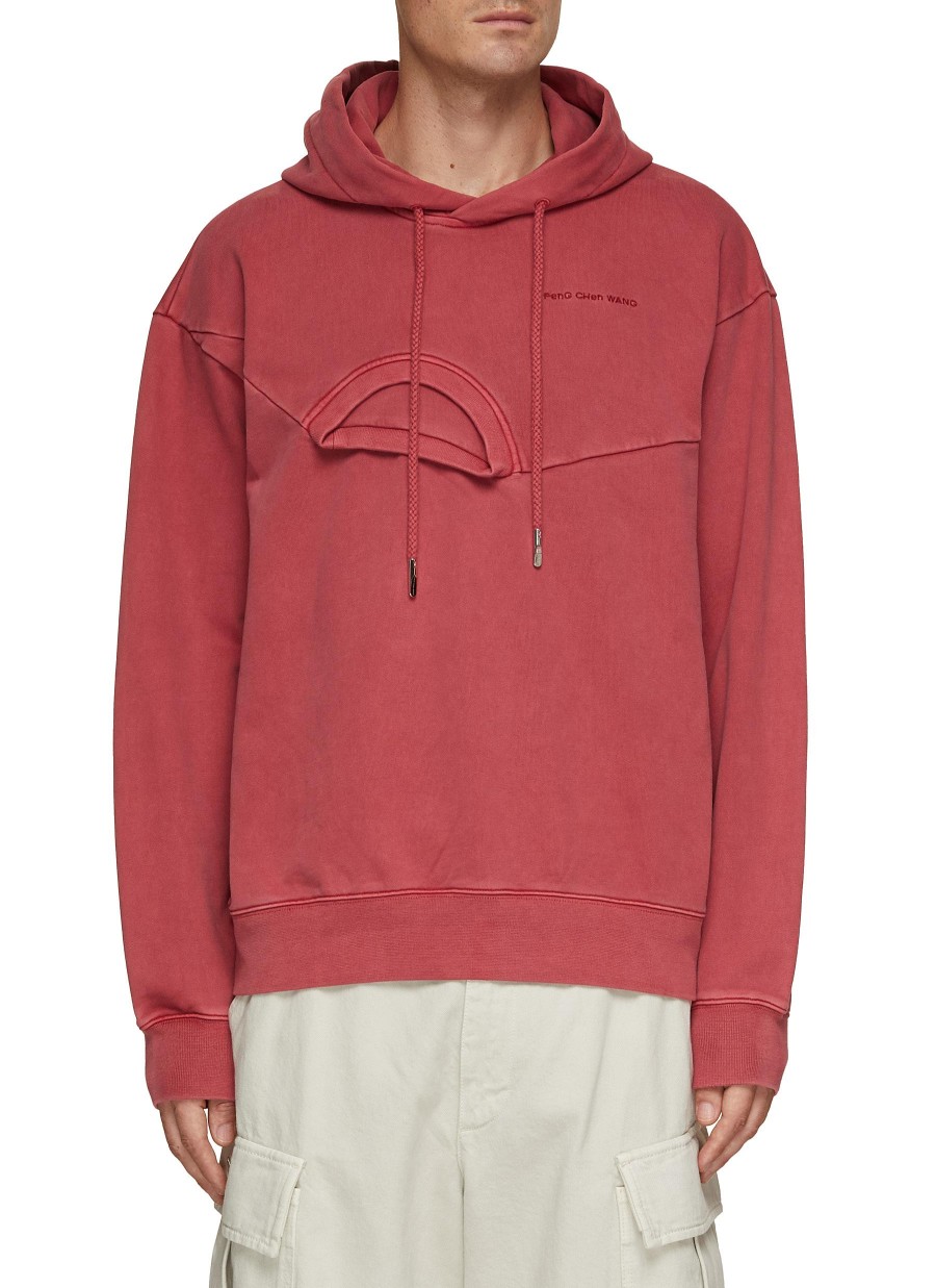 Men FENG CHEN WANG Pullovers & Hoodies | Double Collar Hoodie