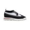 Men THOM BROWNE Formal Shoes | Brogue Knit Sneakers