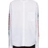 Men BALENCIAGA Shirts | Embroidered Surfer Logo Shirt