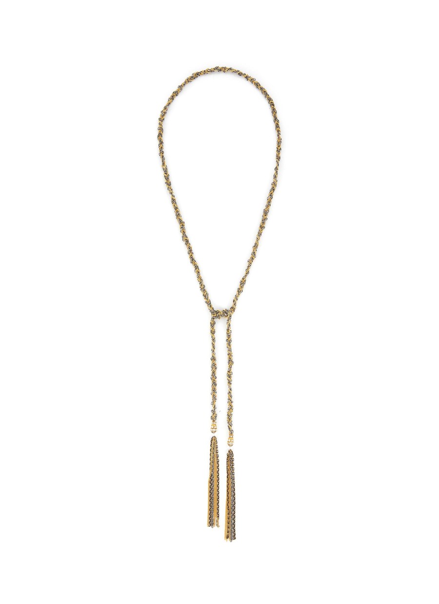 Women MARIE LAURE CHAMOREL Fashion Jewellery | N° 359 Gold Toned Metal Necklace