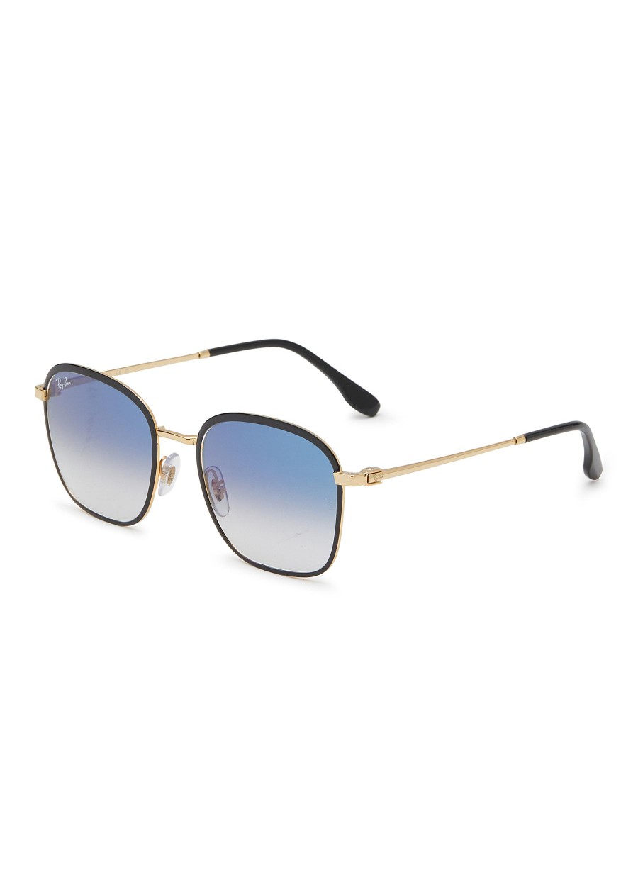 Women RAY BAN Eyewear | Metal Square Sunglasses