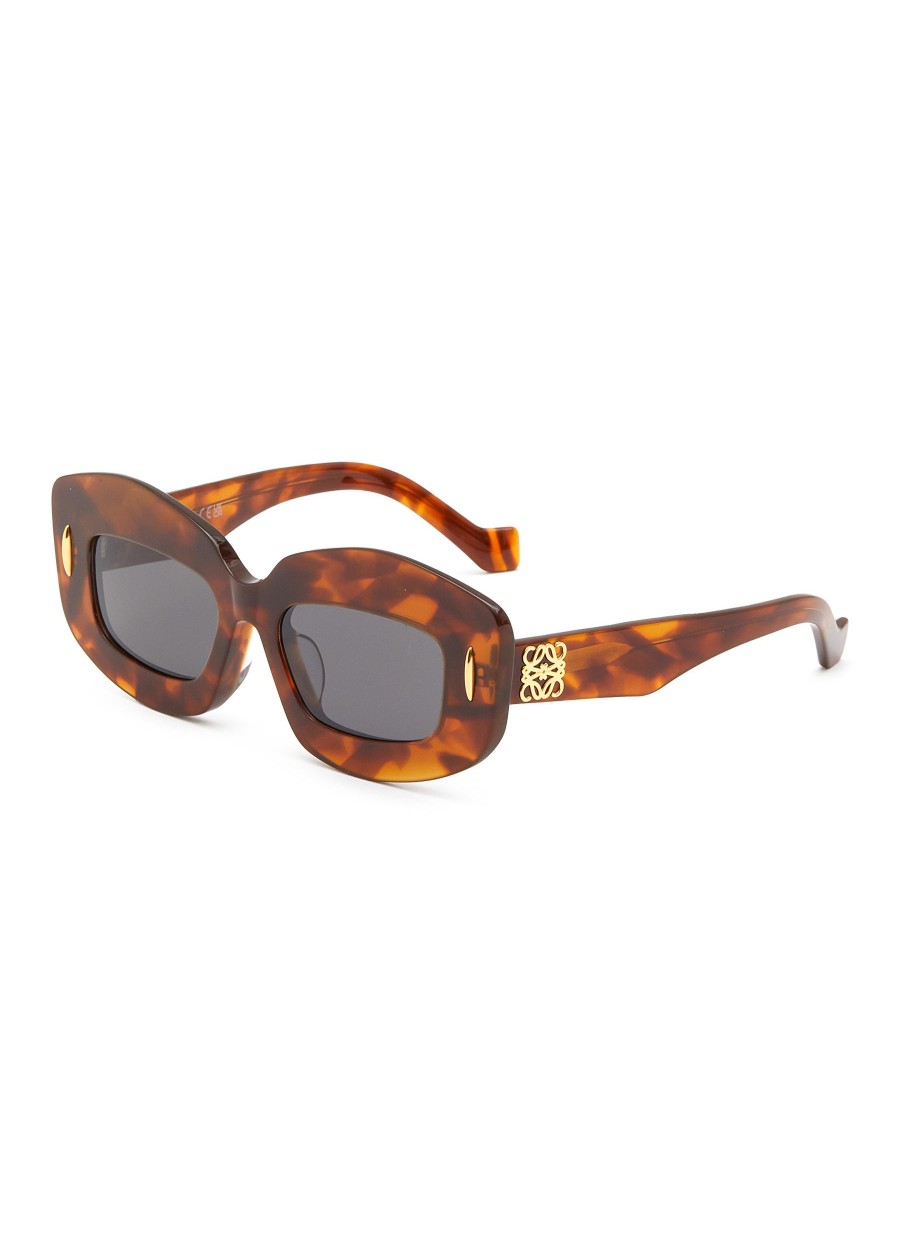 Women LOEWE Eyewear | Acetate Rectangle Sunglasses