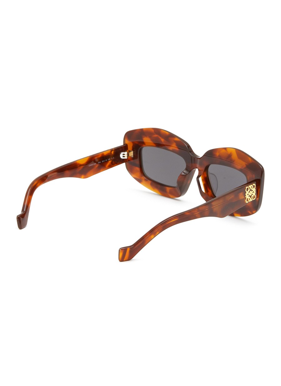 Women LOEWE Eyewear | Acetate Rectangle Sunglasses