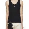 Men LOEWE T-Shirts | Embroidered Anagram Vest