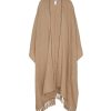 Women BRUNELLO CUCINELLI Scarves & Wraps | Monili Embellished Poncho