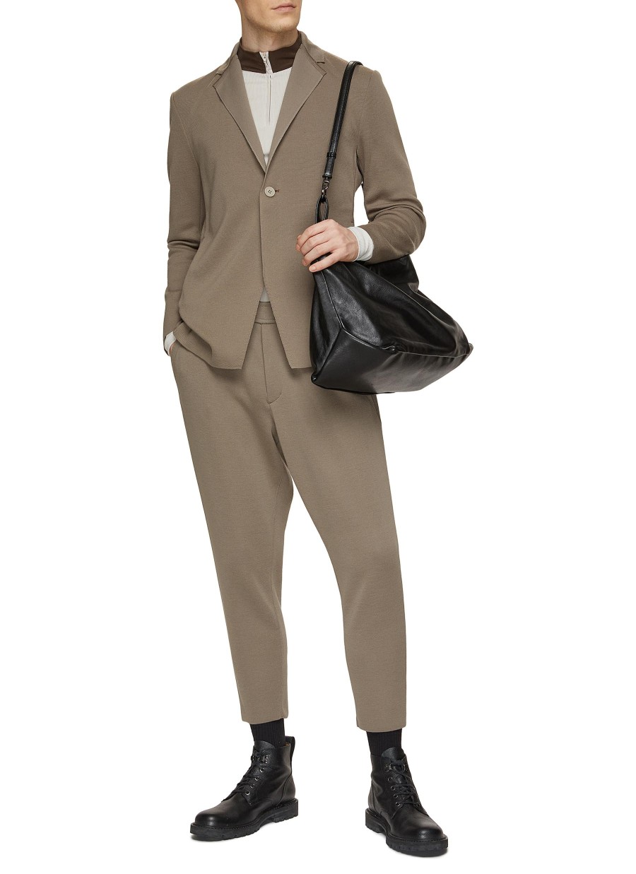 Men CFCL Suits | Milan Ribbed Knit Tailored Blazer