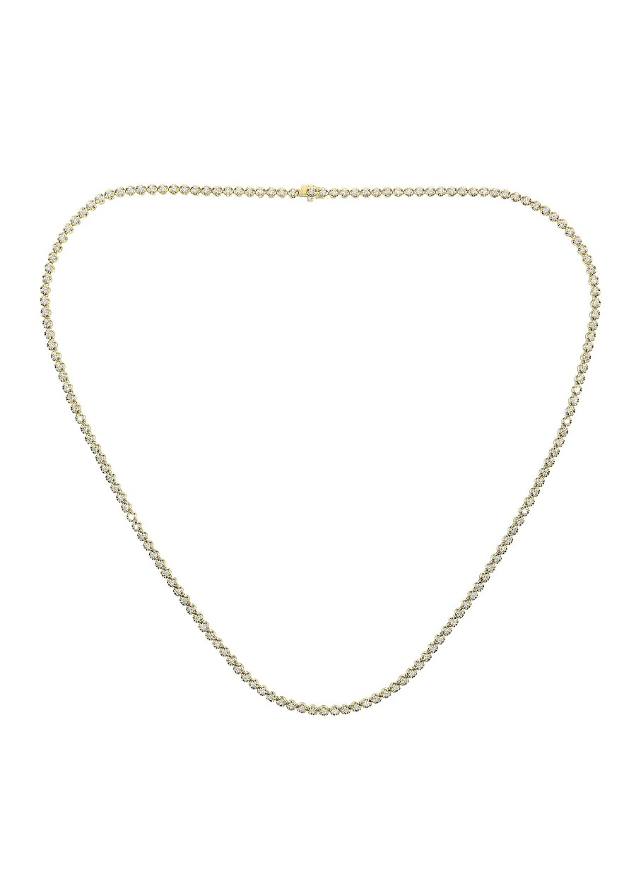 Women LC COLLECTION JEWELLERY Fine Jewellery | 18K Gold Diamond Necklace