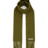 Women ACNE STUDIOS Scarves & Wraps | Logo Fringed Wool Scarf