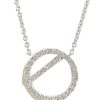 Women LC COLLECTION JEWELLERY Fine Jewellery | 18K White Gold Diamond Necklace