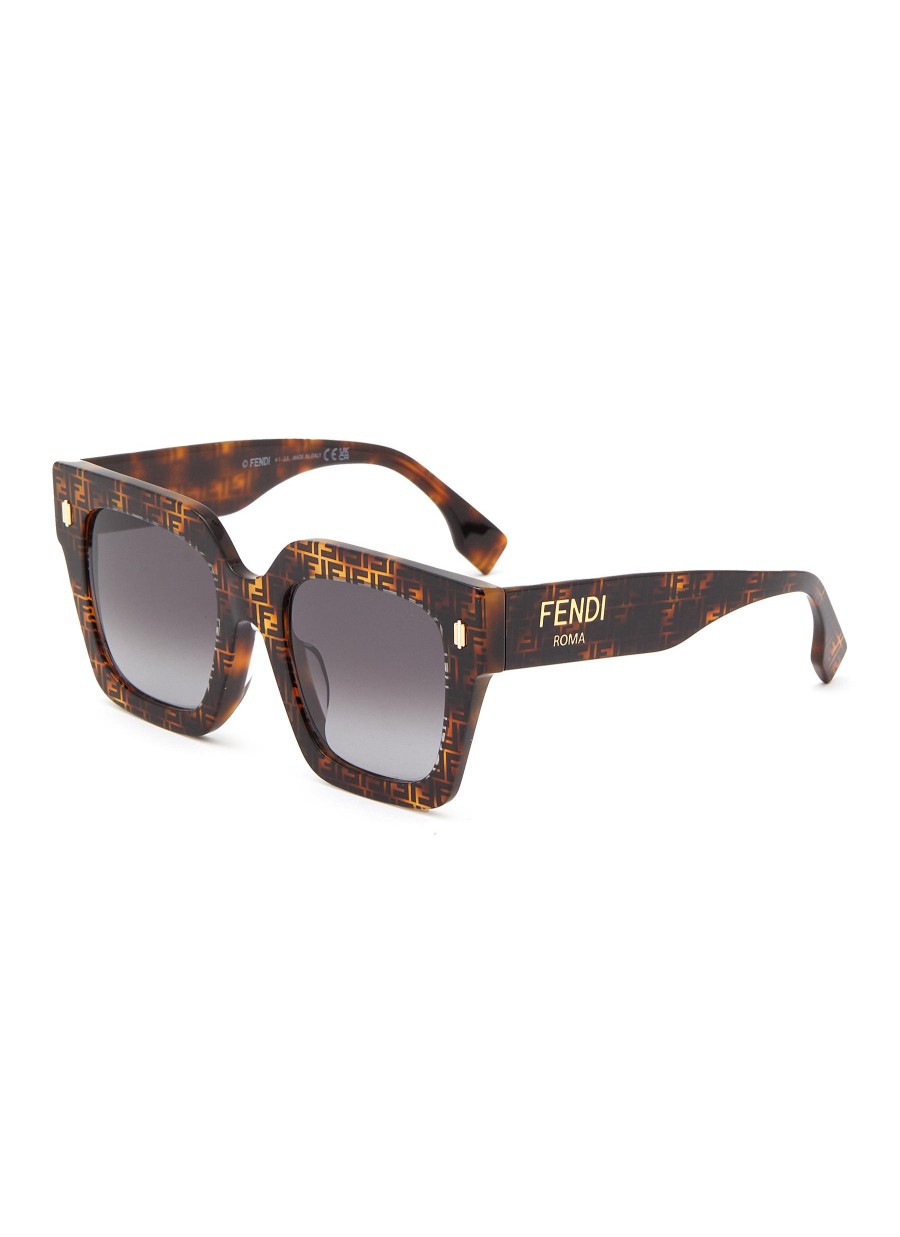 Women FENDI Eyewear | Roma Acetate Sunglasses