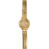 Women LANE CRAWFORD VINTAGE COLLECTION Watches | Omega Silver Dial 18K Gold Case Lady Wrist Watch