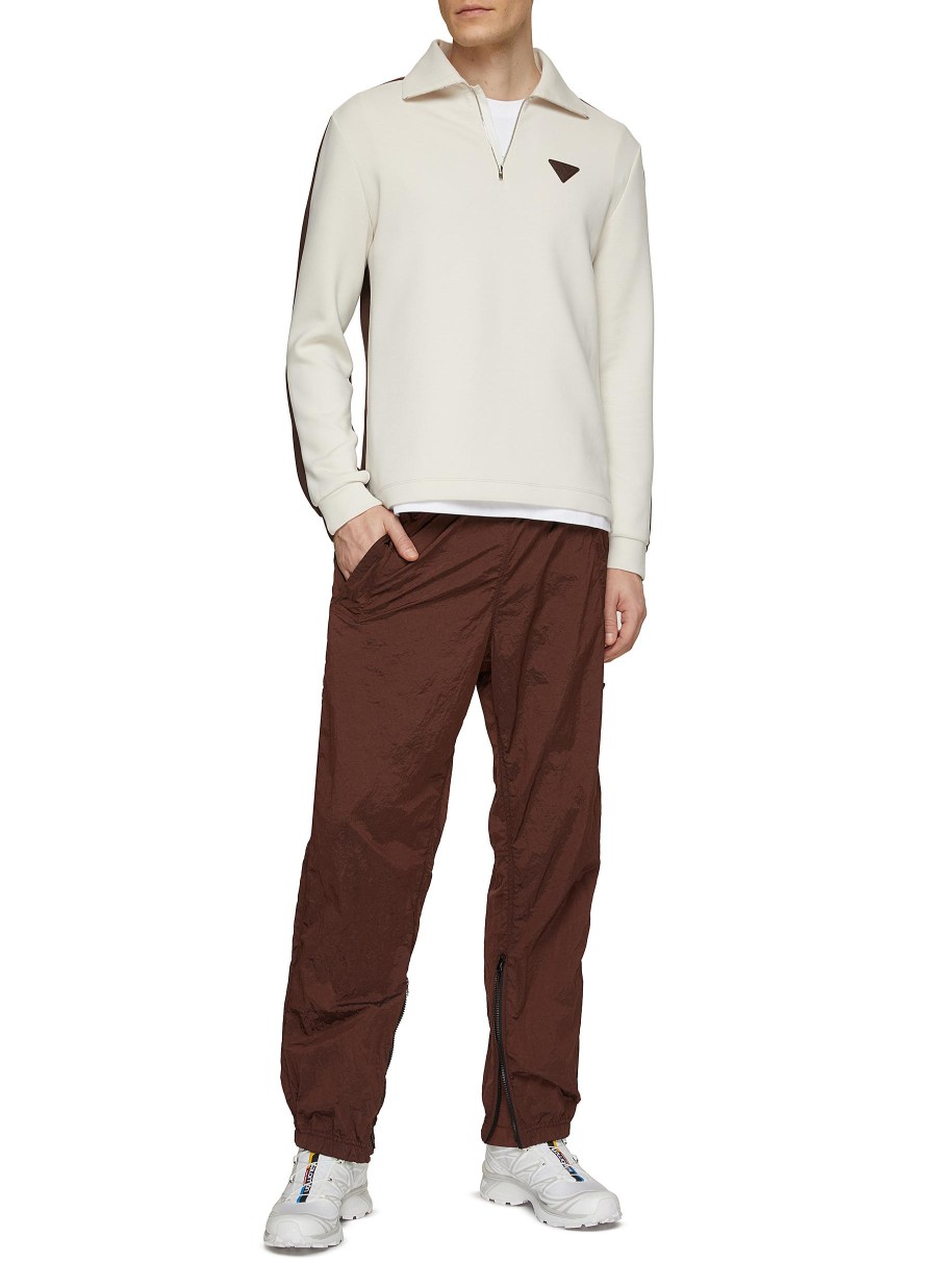 Men SOUTHCAPE Polos | Half Zip Colour Block Pullover