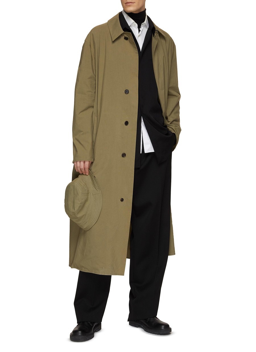 Men THE ROW Coats | Erwin Packable Cotton Silk Coat