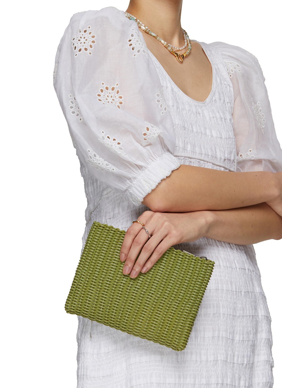 Women PALOROSA Clutch Bags | Small Woven Clutch