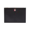 Men THOM BROWNE Small Leather Goods | Small Pebble Grain Leather Zip Pouch