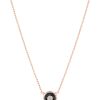 Women KORLOFF Fine Jewellery | Saint-Petersbourg Rose Gold Diamond Black Onyx Necklace