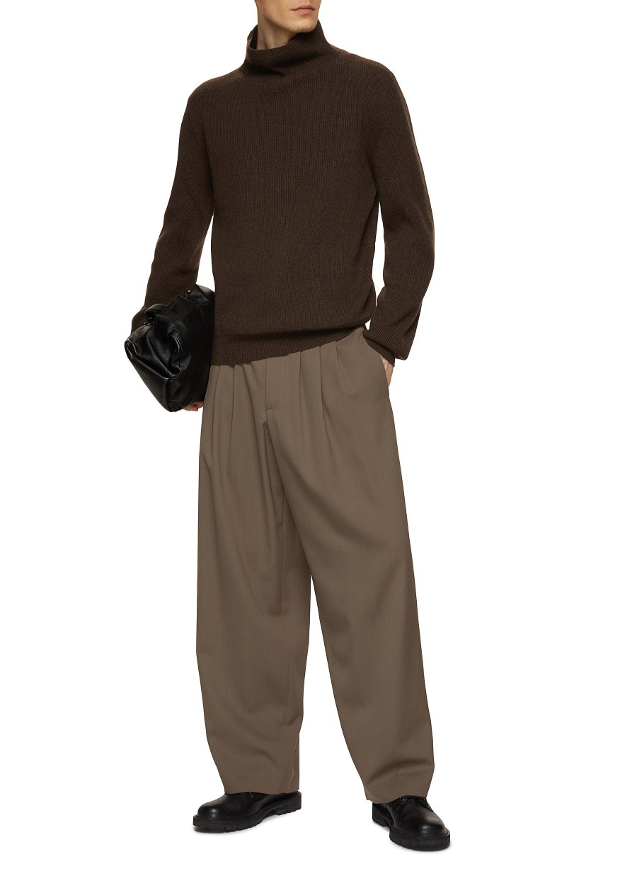 Men THE ROW Pants | Rufus Wide Leg Pants