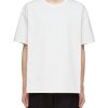 Men BOTTEGA VENETA T-Shirts | Sunrise' Double Layer Crewneck Cotton T-Shirt