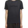 Men MAISON MARGIELA T-Shirts | Upside Down Logo Crewneck T-Shirt