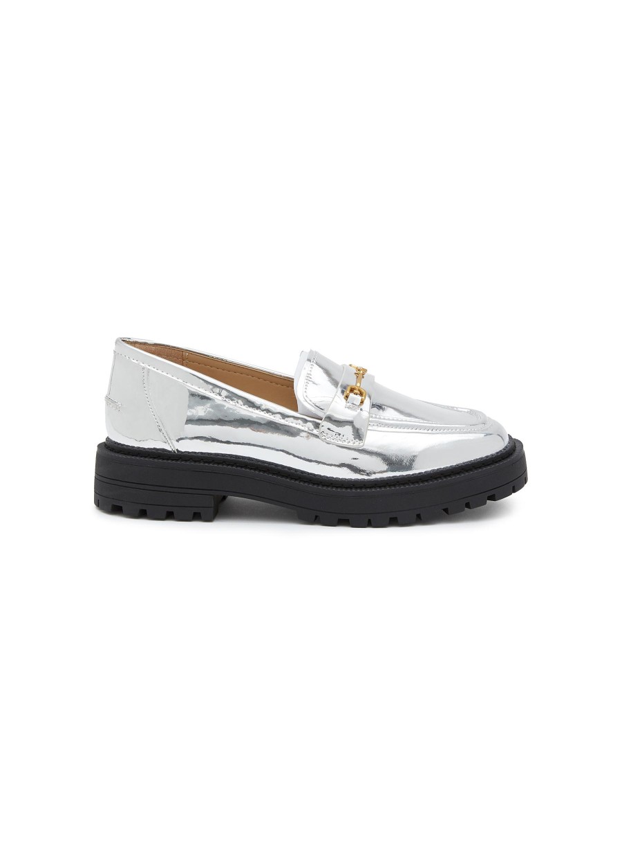 Women SAM EDELMAN Shoes | Laurs Chunky Sole Kids Loafers