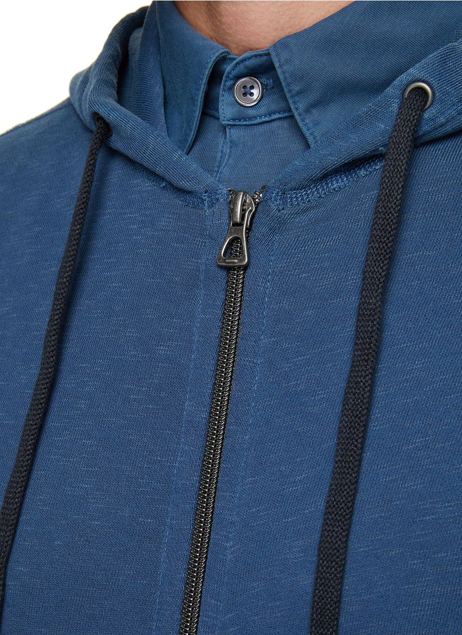 Men JAMES PERSE Pullovers & Hoodies | Vintage Cotton Terry Hooded Jacket