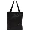 Men DISCORD YOHJI YAMAMOTO Tote Bags | Large Clasp Leather Tote Bag