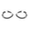 Women JOHN HARDY Fine Jewellery | Bamboo Sterling Silver Hoop Earrings