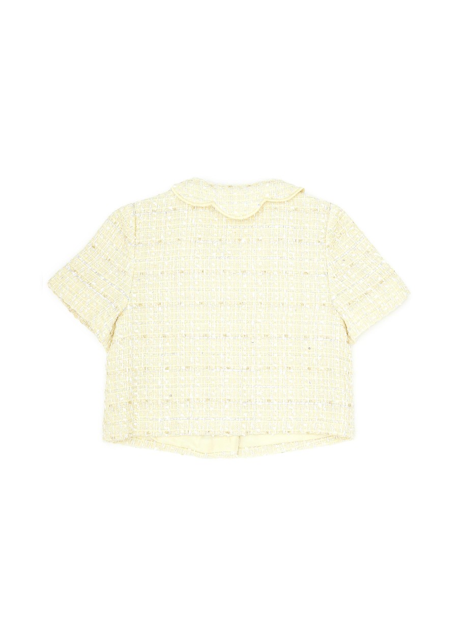 Women SELF-PORTRAIT Clothing | Kids Boucle Jacket