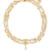 Women LANE CRAWFORD VINTAGE ACCESSORIES Vintage Accessories | Chanel Gold Tone Necklace