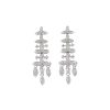 Women LC COLLECTION JEWELLERY Fine Jewellery | 18K White Gold Diamond Chandelier Earrings