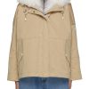 Women YVES SALOMON ARMY Jackets | Reversible Lamb Fur Lined Hooded Jacket