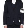 Men THOM BROWNE Suits | Stripe Sleeve Twill Soft Blazer