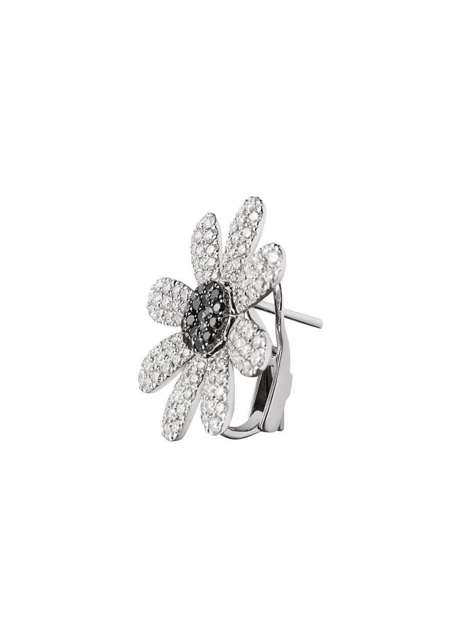 Women MIO HARUTAKA Fine Jewellery | Margaret 18K White Gold Diamond Single Earring