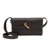 Women BOTTEGA VENETA Crossbody | Mini Intrecciato 15 Leather Crossbody Bag