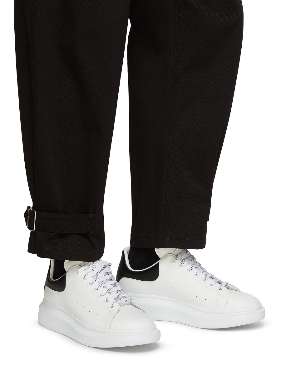 Men ALEXANDER MCQUEEN Sneakers | Larry' Low Top Lace Up Contrast Tab Wedge Sneakers