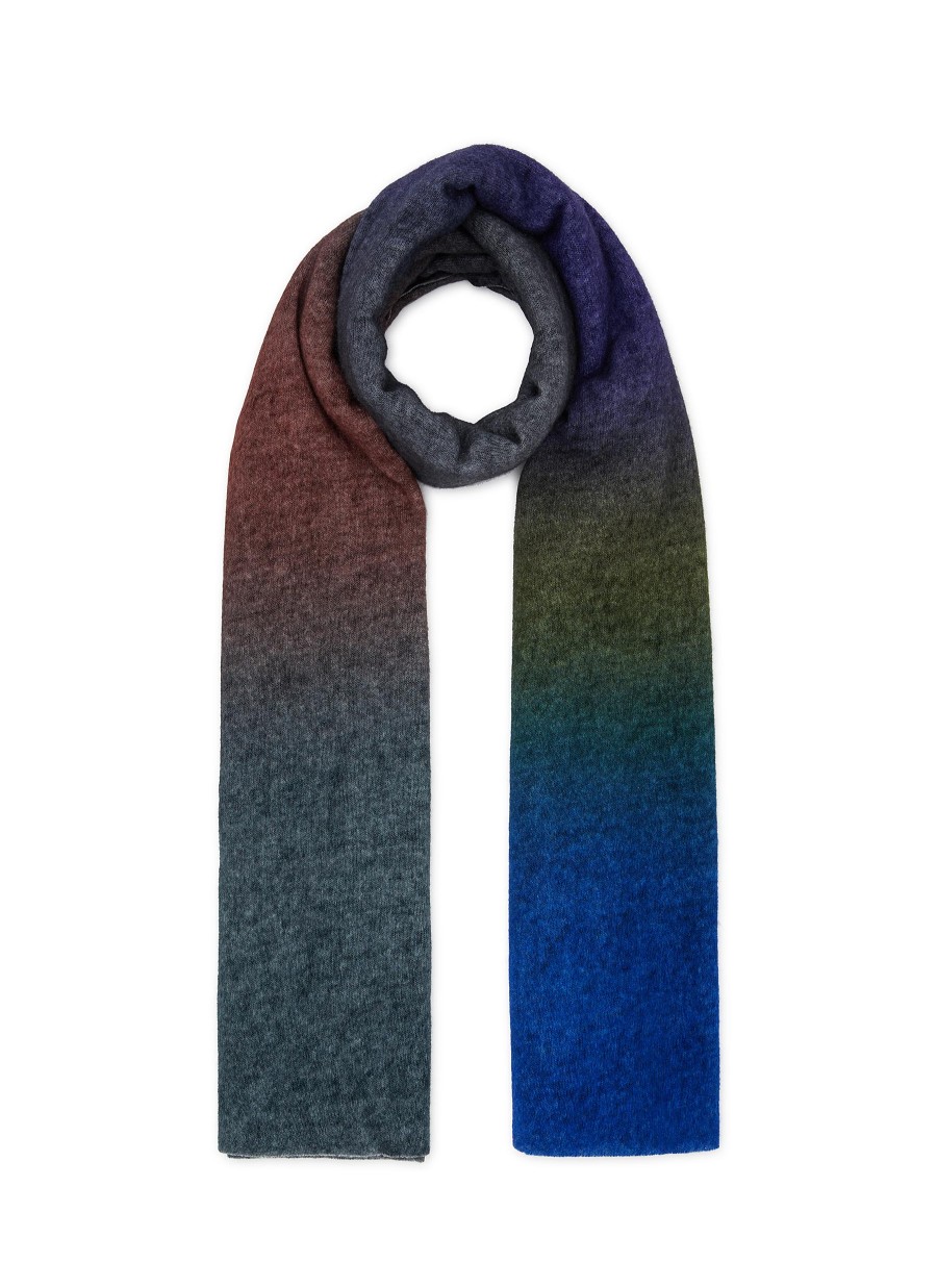 Women CASHÀ Scarves & Wraps | Ombre Wool Cashmere Knit Scarf