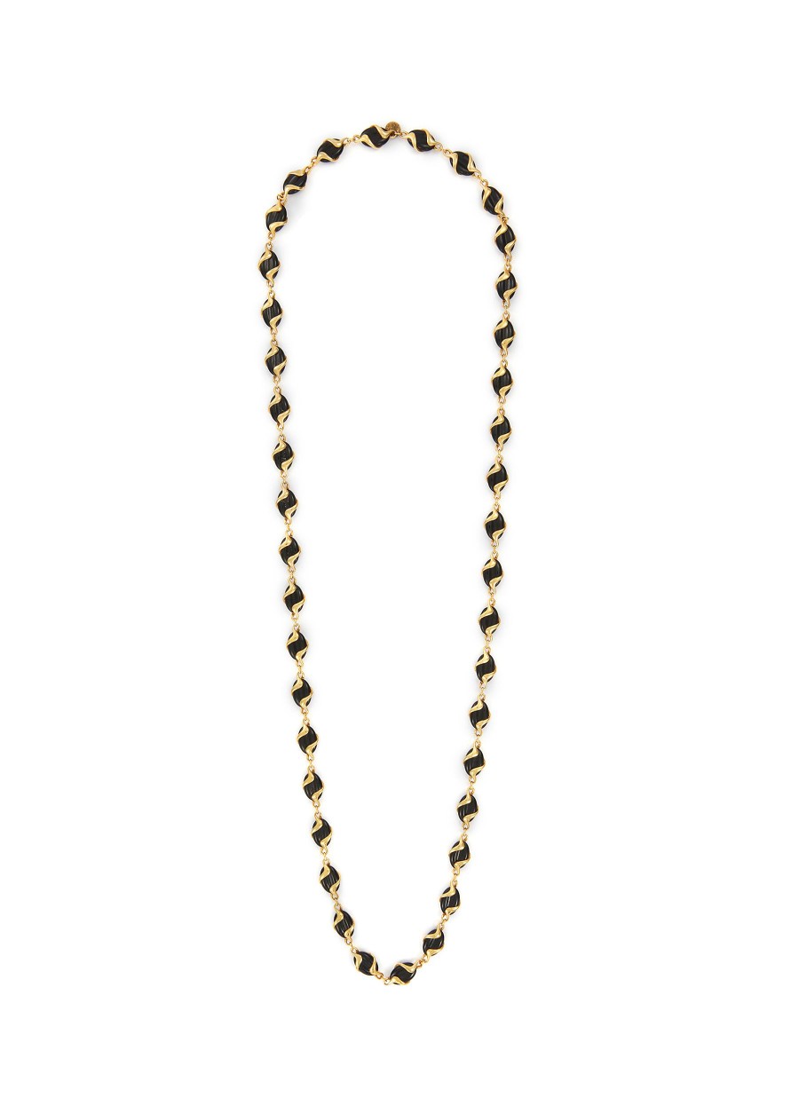 Women LANE CRAWFORD VINTAGE ACCESSORIES Vintage Accessories | Chanel Gold-Toned Necklace