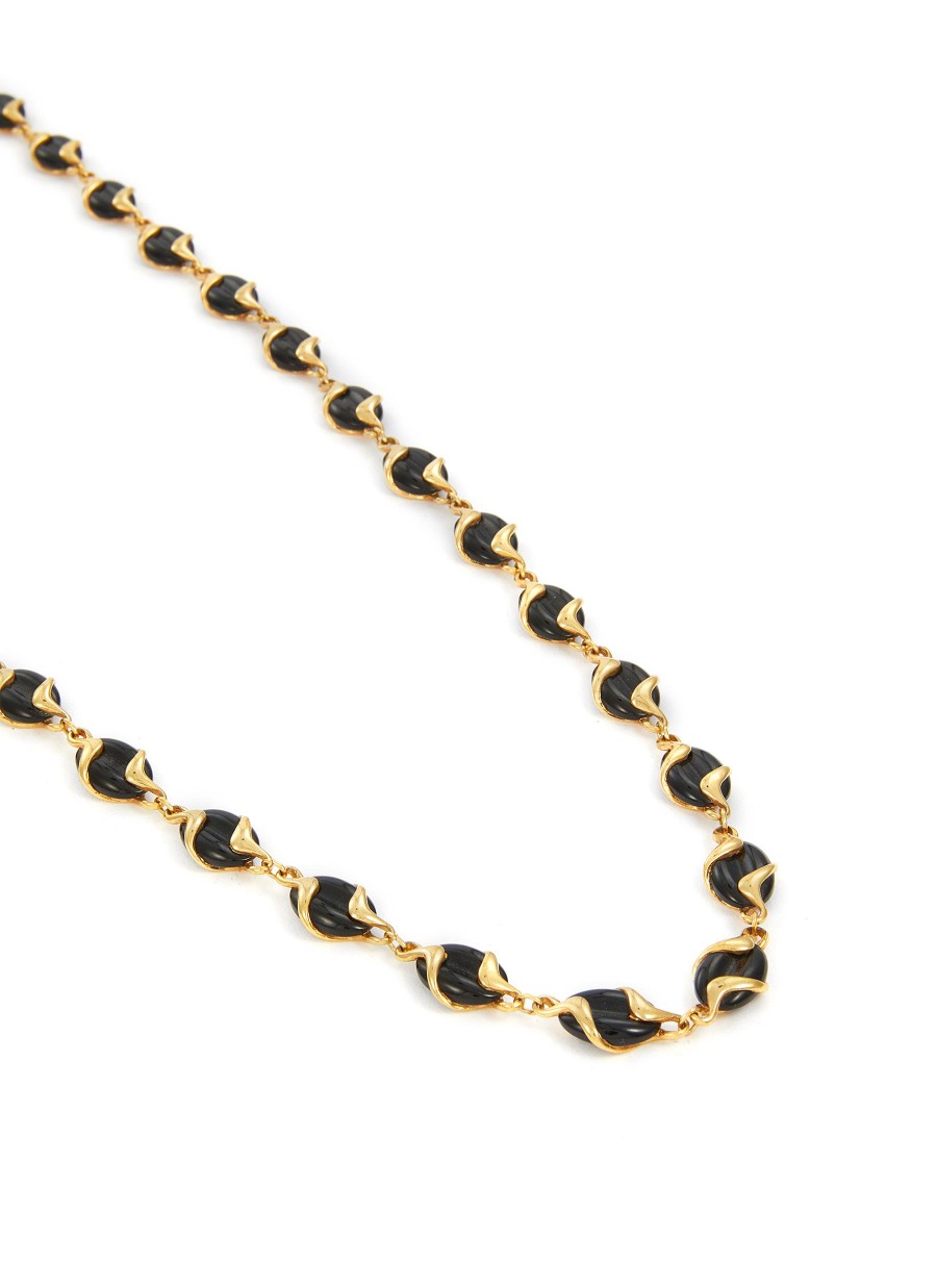 Women LANE CRAWFORD VINTAGE ACCESSORIES Vintage Accessories | Chanel Gold-Toned Necklace