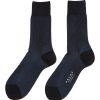 Men FALKE Socks | Fine Shadow' Stripe Cotton Blend Short Socks