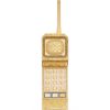 Women JUDITH LEIBER Clutch Bags | Brick Phone Crystal Embellished Clutch