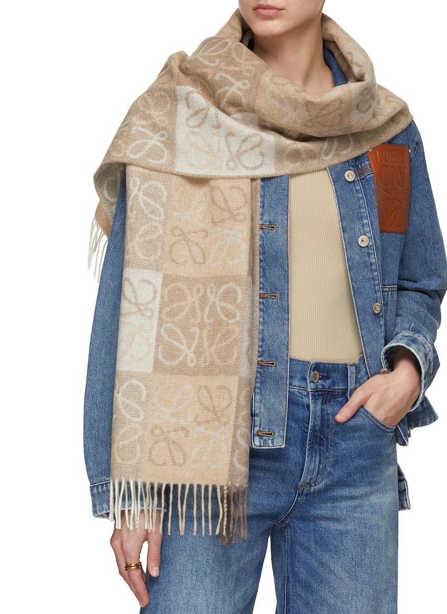 Women LOEWE Scarves & Wraps | Anagram Logo Scarf