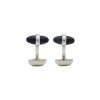 Men BABETTE WASSERMAN Cufflinks | Bullet Shaped Sodalite Sleek Cufflinks