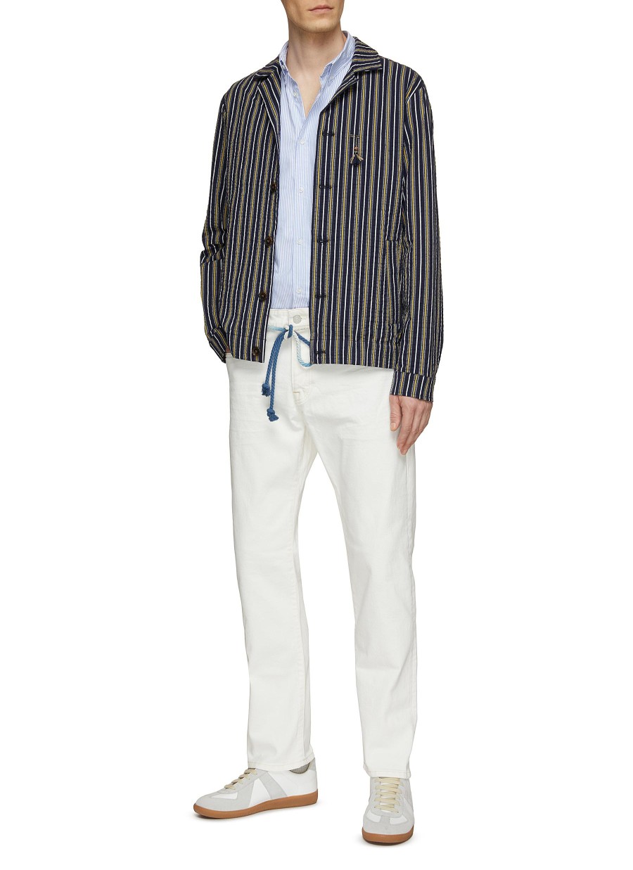 Men SCOTCH & SODA Shirts | Oxford Striped Shirt