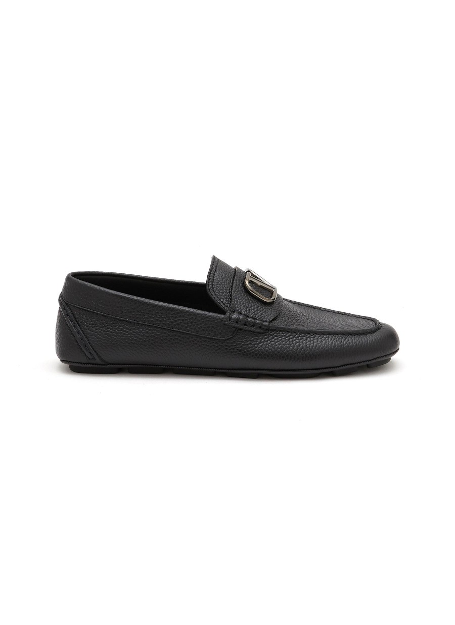 Men VALENTINO Flats | Vlogo Driver Loafers