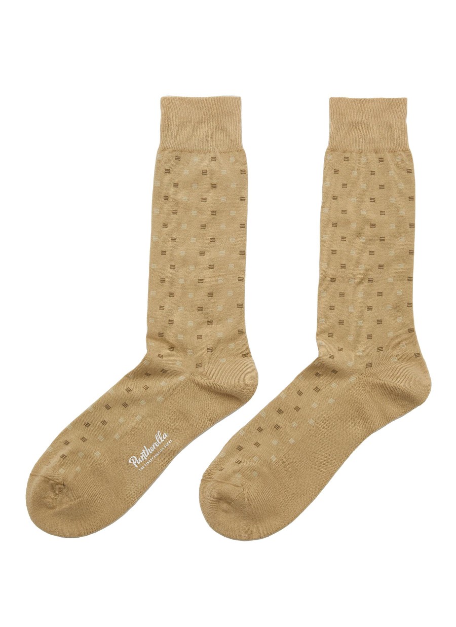 Men PANTHERELLA Socks | Byrd Egyptian Cotton Long Ankle Socks