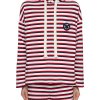 Men JOSHUA’S Pullovers & Hoodies | Stripe Smiley Face Hoodie