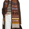 Women LOEWE Scarves & Wraps | X Suna Fujita Guinea Fowl Jacquard Scarf